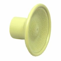 Barton Kramer Ivory Plastic Round Knob for Bi-fold Door