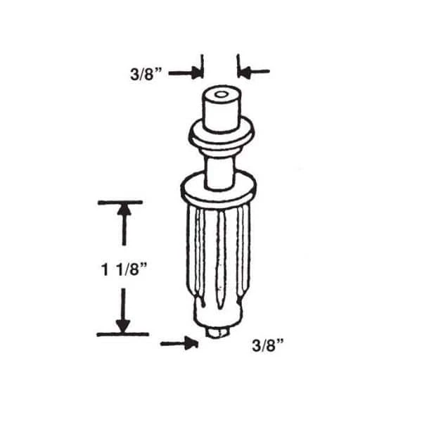 Barton Kramer Bi-Fold Wood Door Guide (2-Pack) 4 Barton Kramer Bi-Fold Wood Door Guide (2-Pack) - Image 2