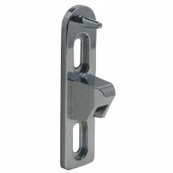 Barton Kramer 3 in. Anti-Lift Patio Door Chrome Keeper