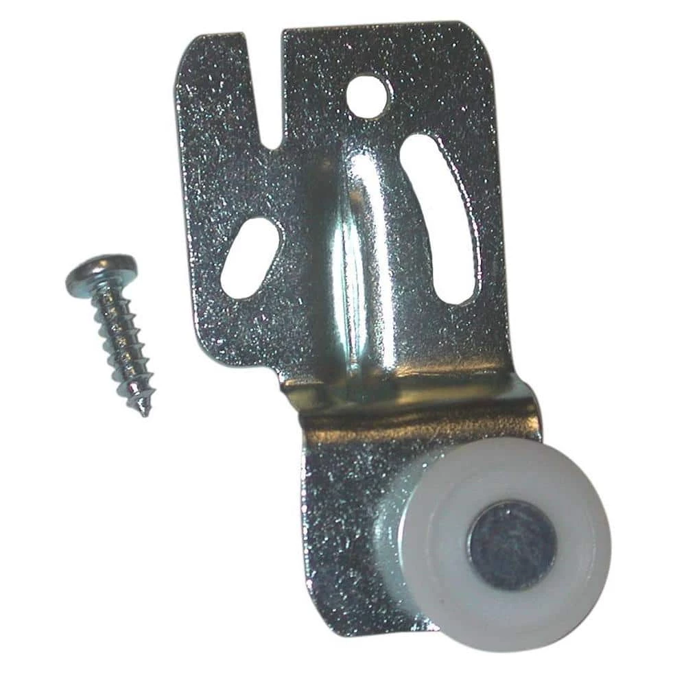 Barton Kramer 1/2 in. Mill Steel Offset Closet Door Hanger (2-Pack) 3 Barton Kramer 1/2 in. Mill Steel Offset Closet Door Hanger (2-Pack)