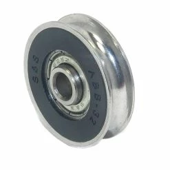 Barton Kramer 1-1/4 in. Precision Bearing Stainless Steel Wheel (2-Pack)