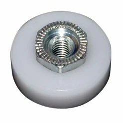 Barton Kramer 3/4 in. Flat Shower Door Wheel (2-Pack)