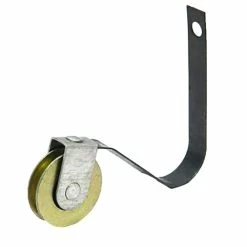 Barton Kramer 1 in. Steel Wheel Screen Door Roller Assembly (2-Pack)