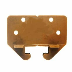 Barton Kramer 1.6 in. Brown Plastic Drawer Track Guide (2-Pack)