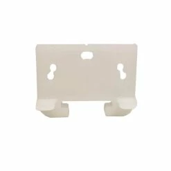 Barton Kramer 1-5/16 in. White Plastic Drawer Track Guide (2-Pack)