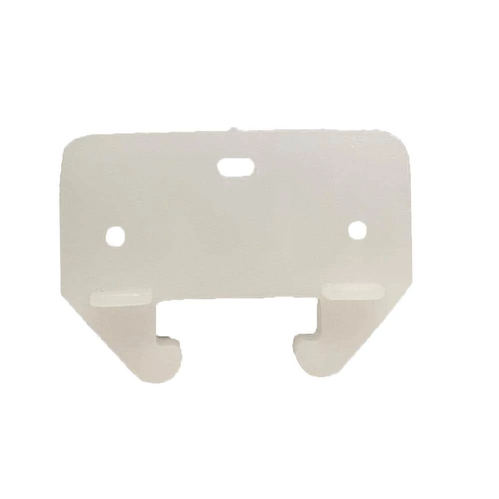 Barton Kramer 1.6 in. White Plastic Drawer Track Guide (2-Pack) 3 Barton Kramer 1.6 in. White Plastic Drawer Track Guide (2-Pack)