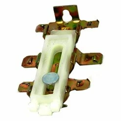 Barton Kramer 2-7/8 in. Bottom Guides for Steel Framed Mirror Doors (2-Pack)