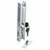 Barton Kramer 7.6 in. Patio Door White Lock with Key -Barton Kramer Shop barton kramer sliding door locks 445w 64 1000