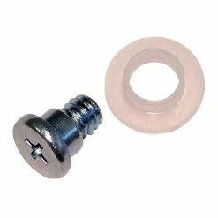 Barton Kramer Keller 1/4 in. Mill Aluminum Awning Shoulder Bolt and Bushing Set Window Operator (3-Pack)