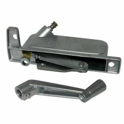 Barton Kramer Miami Window Company 2-3/8 in. Silver Aluminium Left-Hand Window Operator