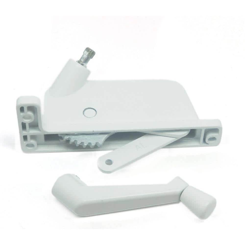 Barton Kramer Keller/PGT 2-3/8 in. White Aluminum Left-Hand Awning Window Operator 3 Barton Kramer Keller/PGT 2-3/8 in. White Aluminum Left-Hand Awning Window Operator