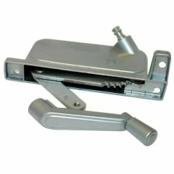 Barton Kramer Keller Awnings 2-1/2 in. Silver Right-Hand Cast Metal Awning Window Operator