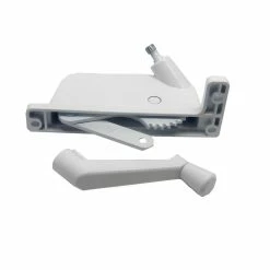 Barton Kramer Keller/PGT 2-3/8 in. White Aluminium Right-Hand Awning Window Operator