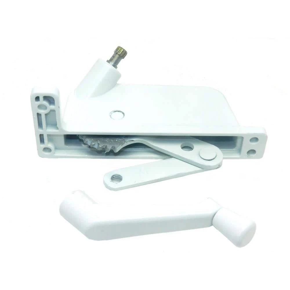 Barton Kramer Binnings/Pan American 2-1/2 in. White Aluminum Left-Hand Awning Window Operator 3 Barton Kramer Binnings/Pan American 2-1/2 in. White Aluminum Left-Hand Awning Window Operator