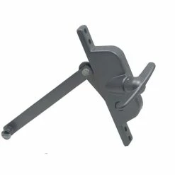 Barton Kramer 4-1/2 in. Superior Silver Aluminium Jalousie Window Operator