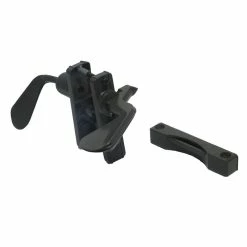 Barton Kramer 1-3/4 in. Bronze Inswing Latch Set for Screen Door