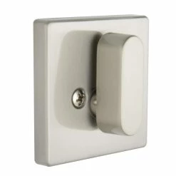 Defiant Contemporary Square Satin Nickel Single Cylinder Deadbolt -Barton Kramer Shop defiant deadbolts 32dc6x21 76 1000