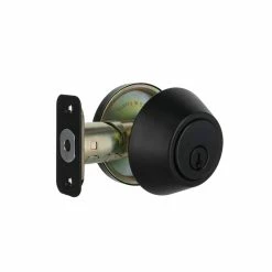 Defiant Matte Black Single Cylinder Deadbolt 18 Defiant Matte Black Single Cylinder Deadbolt -Barton Kramer Shop defiant deadbolts 32dlx91 44 1000