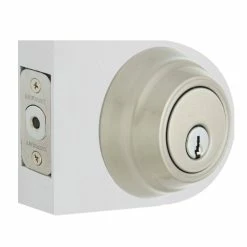 Defiant Wavelet Satin Nickel Single Cylinder Deadbolt 16 Defiant Wavelet Satin Nickel Single Cylinder Deadbolt -Barton Kramer Shop defiant deadbolts db7x21 c3 1000