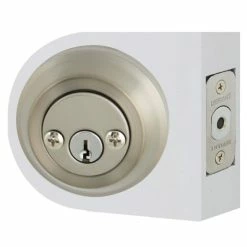 Defiant Satin Nickel Low Profile Double Cylinder Deadbolt 12 Defiant Satin Nickel Low Profile Double Cylinder Deadbolt -Barton Kramer Shop defiant deadbolts dc1x22 1f 1000