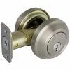 Defiant Satin Nickel Low Profile Double Cylinder Deadbolt -Barton Kramer Shop defiant deadbolts dc1x22 64 1000