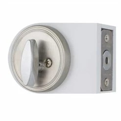 Defiant Single Cylinder Stainless Steel Deadbolt -Barton Kramer Shop defiant deadbolts dl61 1f 1000