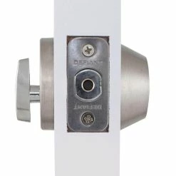 Defiant Single Cylinder Stainless Steel Deadbolt -Barton Kramer Shop defiant deadbolts dl61 4f 1000