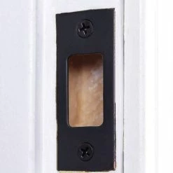 Defiant 2-3/4 in. Aged Bronze Deadbolt Strike -Barton Kramer Shop defiant door lock accessories 70122 66 1000