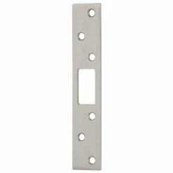 Defiant 5-7/8 in. Satin Nickel Deadbolt Strike -Barton Kramer Shop defiant door lock accessories 70142 40 1000