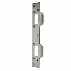 Defiant Satin Nickel Security Latch Strike