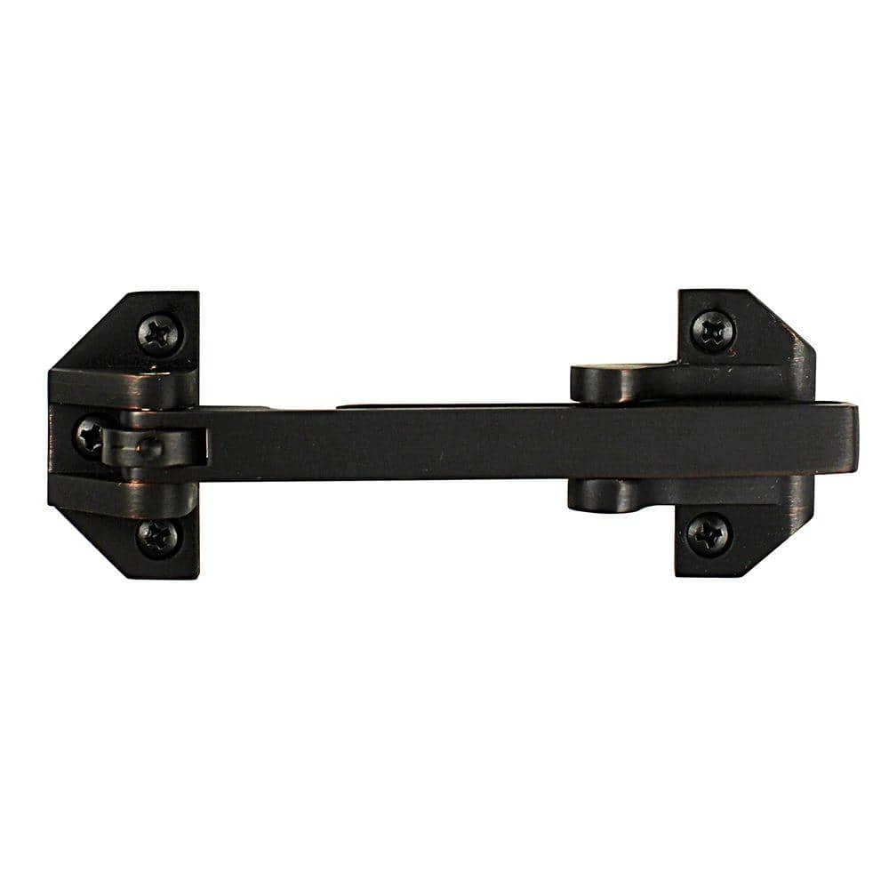 Defiant Aged Bronze Heavy-Duty Door Guard 3 Defiant Aged Bronze Heavy-Duty Door Guard
