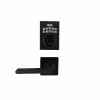 Defiant Square Matte Black Electronic Keypad Single Cylinder Deadbolt with Tonbridge Door Handle Combo Pack -Barton Kramer Shop defiant door lock combo packs 32md6x9a8ab 64 1000
