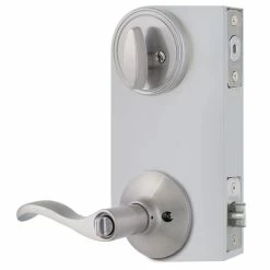 Defiant Naples Satin Nickel Single Cylinder Project Pack -Barton Kramer Shop defiant door lock combo packs 32myex2l1bd 1f 1000