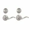 Defiant Naples Satin Nickel Single Cylinder Project Pack 2 Defiant Naples Satin Nickel Single Cylinder Project Pack -Barton Kramer Shop defiant door lock combo packs 32myex2l1bd 64 1000