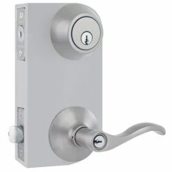 Defiant Naples Satin Nickel Single Cylinder Project Pack -Barton Kramer Shop defiant door lock combo packs 32myex2l1bd c3 1000