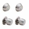 Defiant Brandywine Single Cylinder Entry Stainless Steel Project Pack -Barton Kramer Shop defiant door lock combo packs b86l1d 64 1000