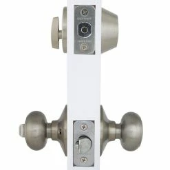 Defiant Hartford Satin Nickel Single Cylinder Keyed Entry Project Pack -Barton Kramer Shop defiant door lock combo packs bgx2l1bd 1f 1000