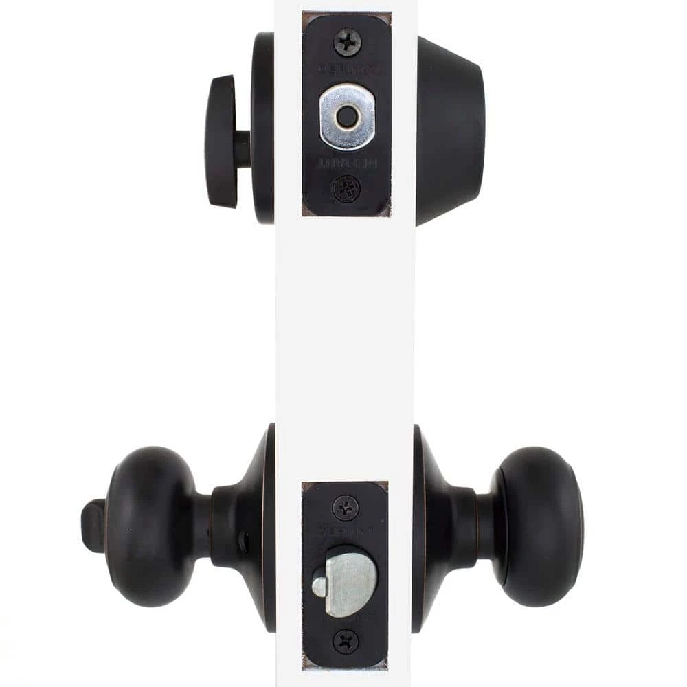 Defiant Hartford Aged Bronze Single Cylinder Keyed Entry Project Pack 8 Defiant Hartford Aged Bronze Single Cylinder Keyed Entry Project Pack - Image 6