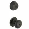 Defiant Simple Series Round Aged Bronze Keyed Entry Door Knob with Single Cylinder Deadbolt Combo Pack 1 Defiant Simple Series Round Aged Bronze Keyed Entry Door Knob with Single Cylinder Deadbolt Combo Pack -Barton Kramer Shop defiant door lock combo packs evbfx7b91b 64 1000