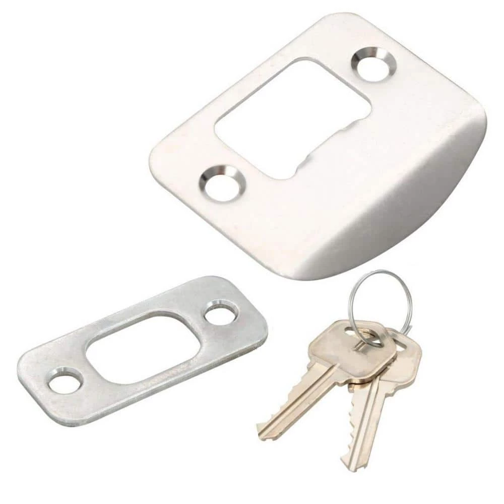 Defiant Simple Series Ball Stainless Steel Keyed Entry Door Knob with Single Cylinder Deadbolt Combo Pack 9 Defiant Simple Series Ball Stainless Steel Keyed Entry Door Knob with Single Cylinder Deadbolt Combo Pack - Image 7