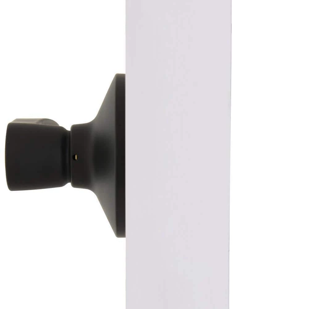 Defiant Kensington Matte Black Left Handed Dummy Door Lever (2-Pack) 5 Defiant Kensington Matte Black Left Handed Dummy Door Lever (2-Pack) - Image 3