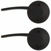 Defiant Kensington Matte Black Left Handed Dummy Door Lever (2-Pack) -Barton Kramer Shop defiant dummy door handles 32lb4x904bld2 64 1000