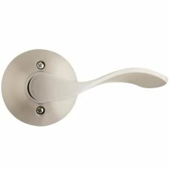 Defiant Zacoti Satin Nickel Right Handed Dummy Door Lever
