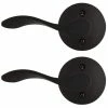 Defiant Zacoti Matte Black Left Handed Dummy Door Lever (2-Pack) 1 Defiant Zacoti Matte Black Left Handed Dummy Door Lever (2-Pack) -Barton Kramer Shop defiant dummy door handles 32lb6x904bld2 64 1000