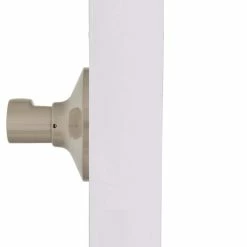 Defiant Burgundy Satin Nickel Left Handed Dummy Door Lever 2-Pack -Barton Kramer Shop defiant dummy door handles 32ld5x204bld2 4f 1000