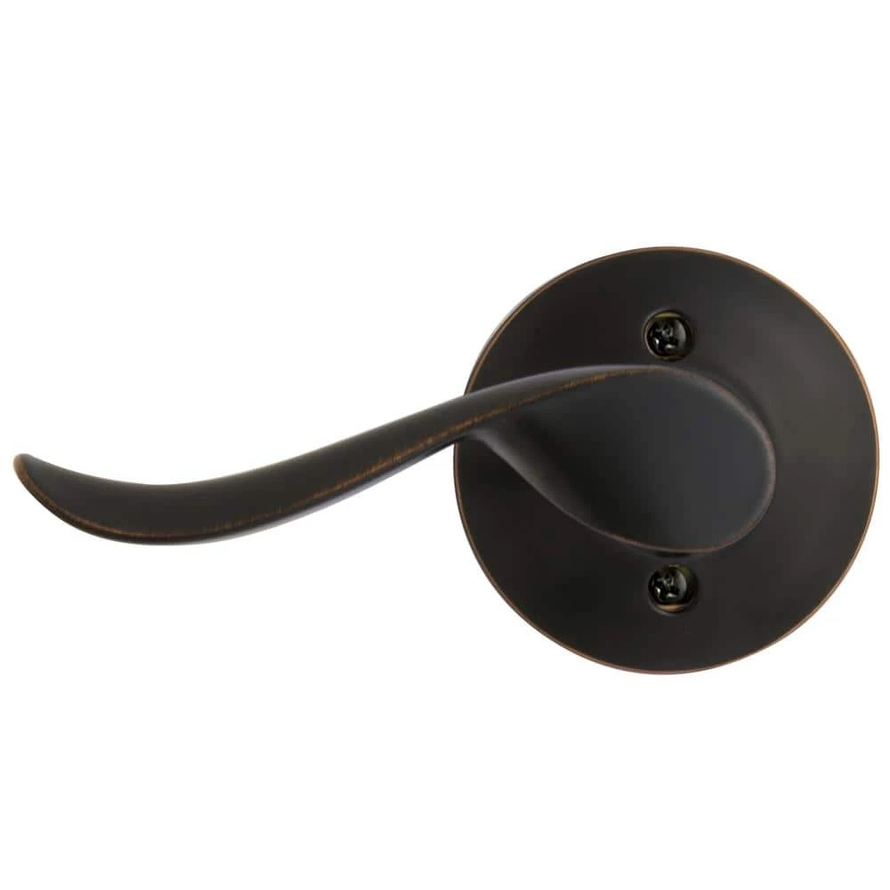 Defiant Burgundy Aged Bronze Left Handed Dummy Door Lever 3 Defiant Burgundy Aged Bronze Left Handed Dummy Door Lever