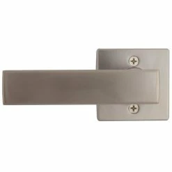 Defiant Westwood Satin Nickel Dummy Door Lever with Square Rose