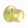 Defiant Brandywine Polished Brass Dummy Door Knob -Barton Kramer Shop defiant dummy door knobs 32t8740b 64 1000