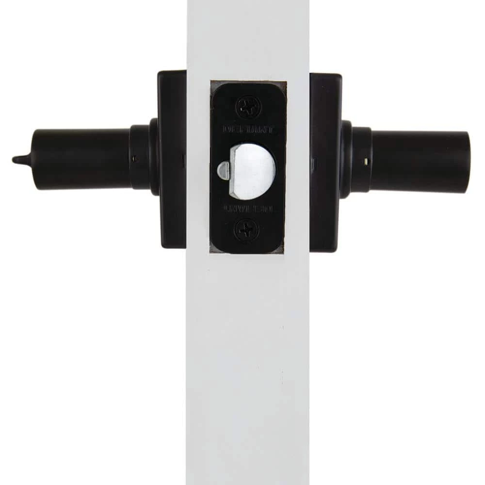 Defiant Tonbridge Matte Black Keyed Entry Door Handle with Square Rose 7 Defiant Tonbridge Matte Black Keyed Entry Door Handle with Square Rose - Image 5