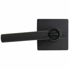 Defiant Highland Matte Black Keyed Entry Door Handle with Square Rose 21 Defiant Highland Matte Black Keyed Entry Door Handle with Square Rose -Barton Kramer Shop defiant entry door handles 32ld8x900a 76 1000